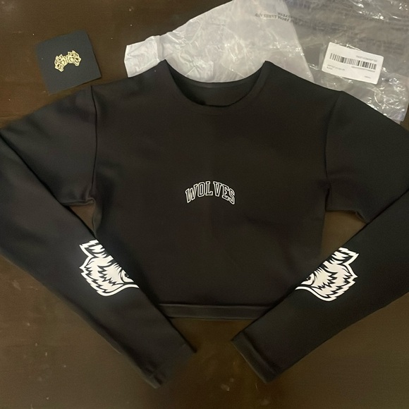 Darc Sport Tops - Darc Sport Trust Energy long sleeve crop top compression gym bodybuilding